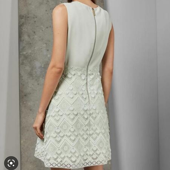 🍒NWT🍒 TED BAKER TEXTURED DRESS - Picture 6 of 8